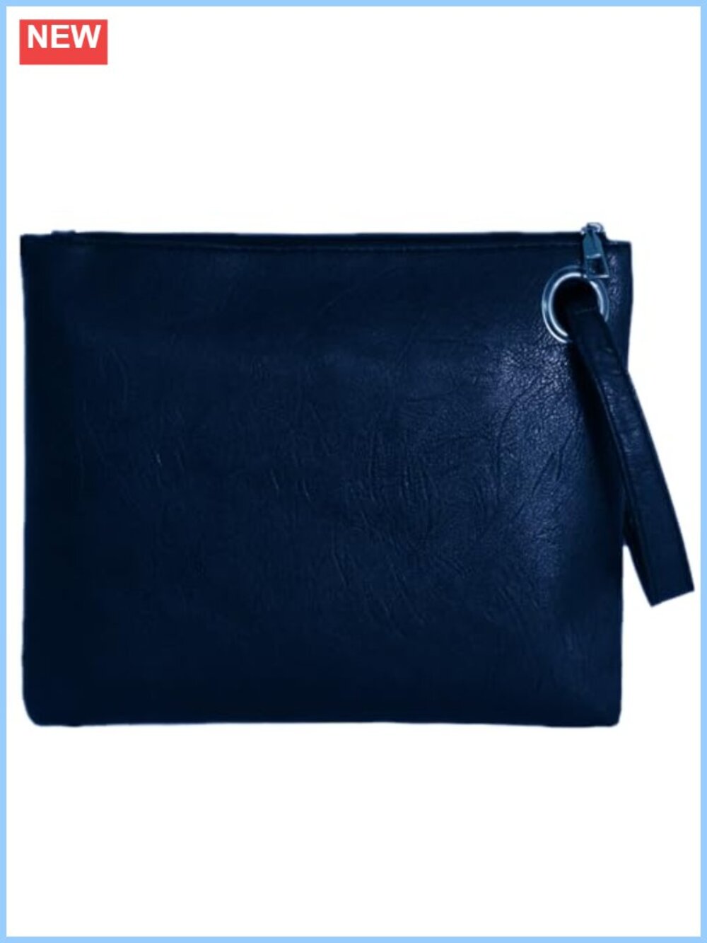 PU Leather Wristlet Evening Clutch Bag for Women Wedding